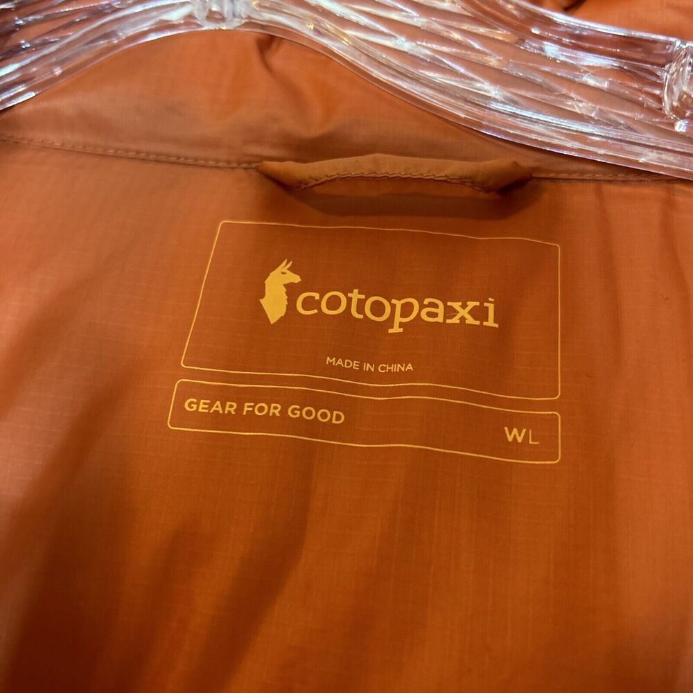 cotopaxi Colorblock Puffer Jacket in Orange, Lavender, Cream - Picture 9 of 16